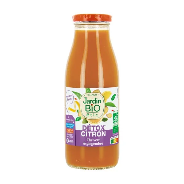 Boisson détox citron - bio