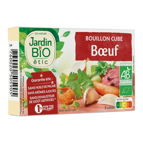 Bouillon cube Boeuf - bio