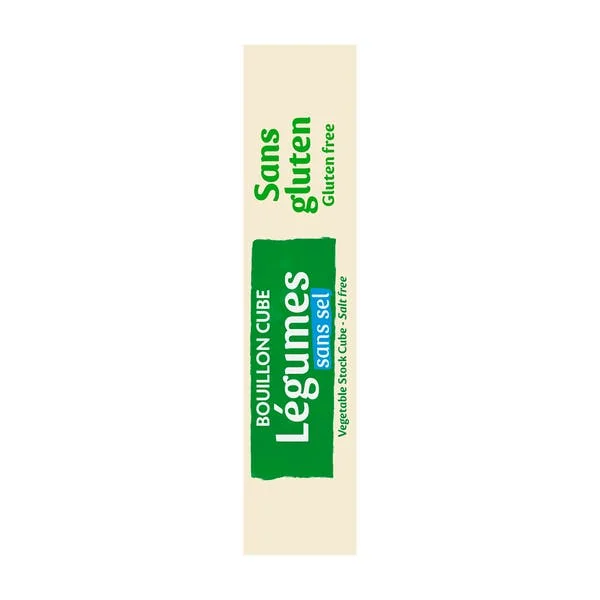 Bouillon cube légumes sans gluten - bio