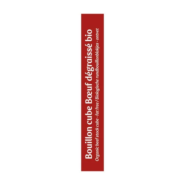 Bouillon de cube boeuf bio dégraissé