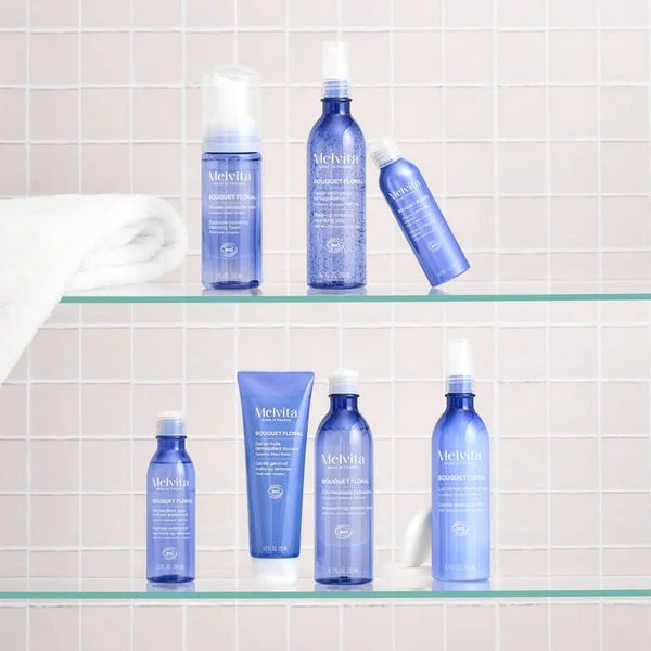 BOUQUET FLORAL - Lait Démaquillant Douceur Bio - Visage - Peaux Sèches, 200ml