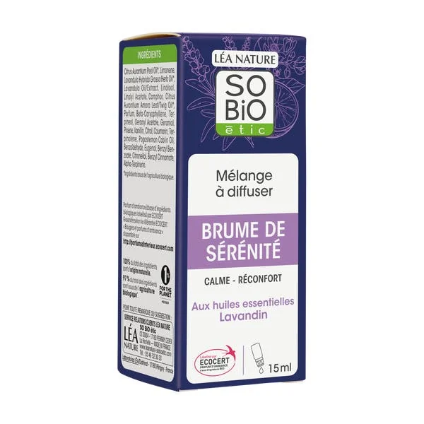 Brume de sérénité aux huile essentielles Lavandin