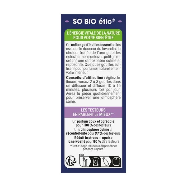 Brume de sérénité aux huile essentielles Lavandin