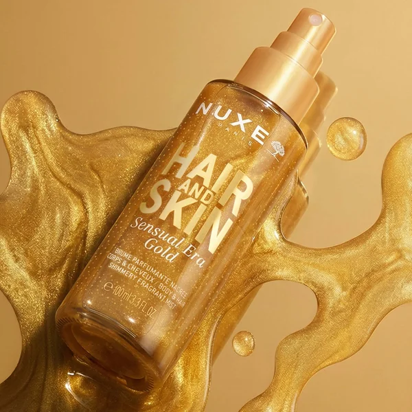 Brume parfumante nacrée corps et cheveux - Sensual Era Gold
