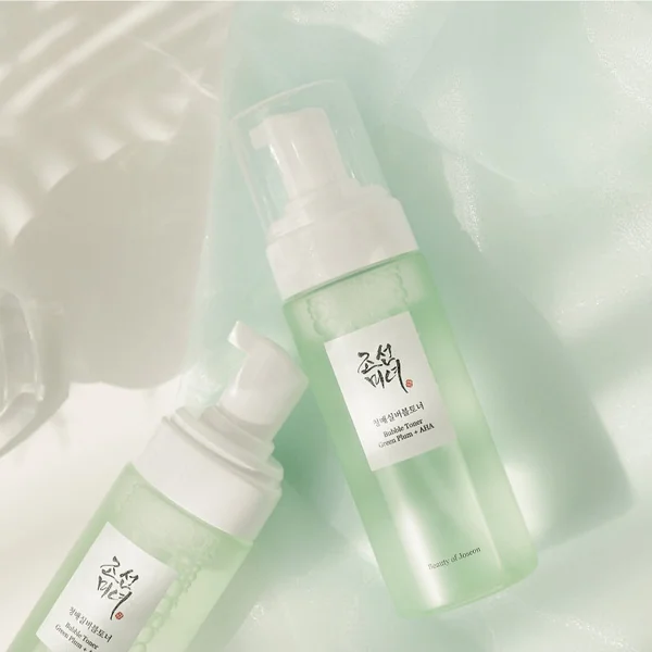 Bubble Toner: Green Plum + AHA