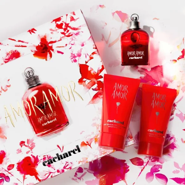 Cacharel - Amor Amor Coffret Eau de Toilette et ses laits pour le corps