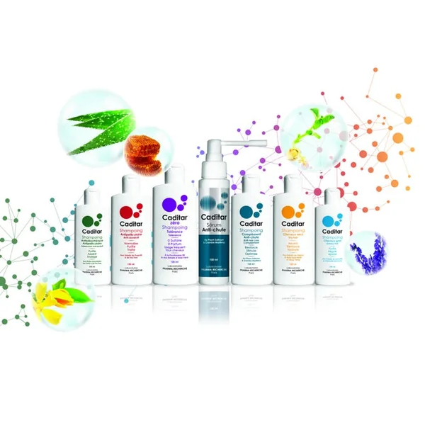 CADITAR - Shampooing Anti-Pelliculaire - Pellicules Sèches et Démangeaisons, 150ml
