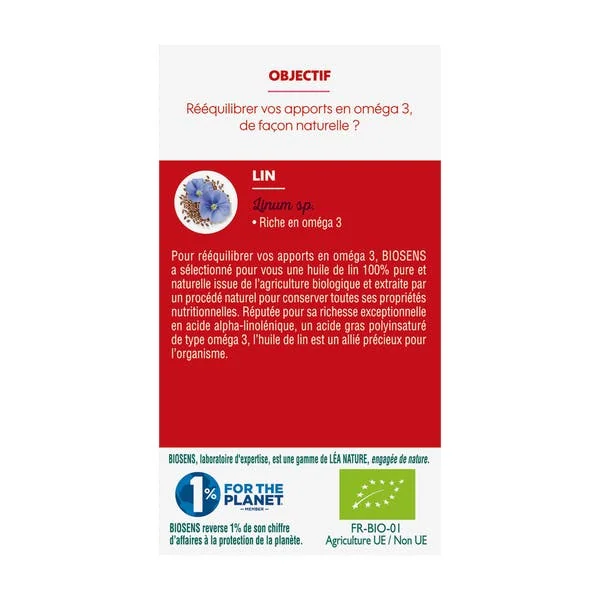 Capsule Oméga 3 - bio