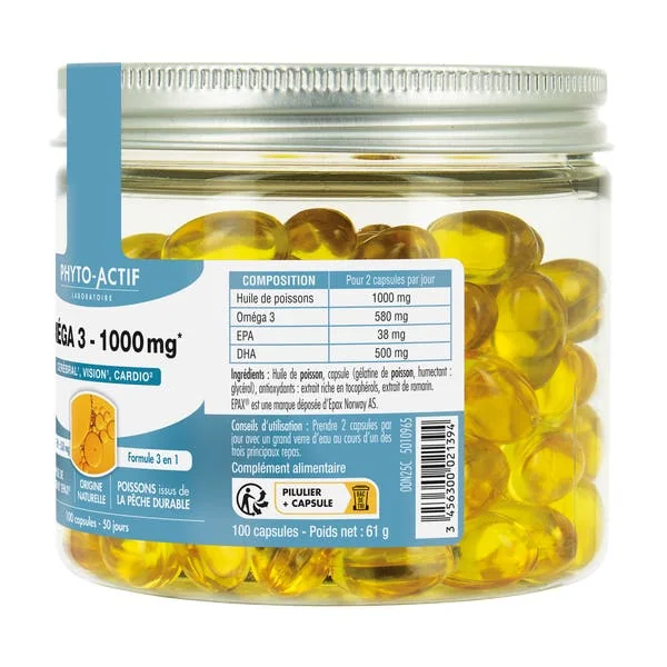 Capsules Omega 3 1000mg