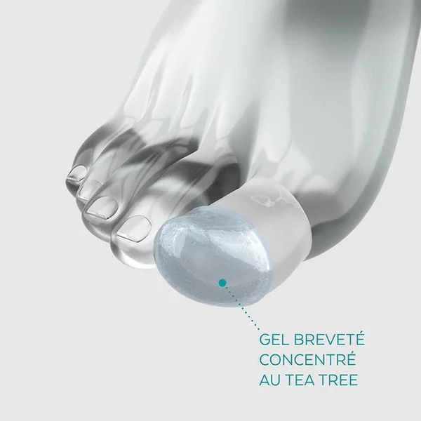 Capuchon d'Orteil Ongles Abîmés - Taille L, 2 Capuchons