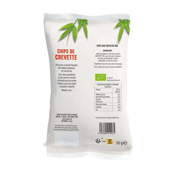 Chips de Crevette bio