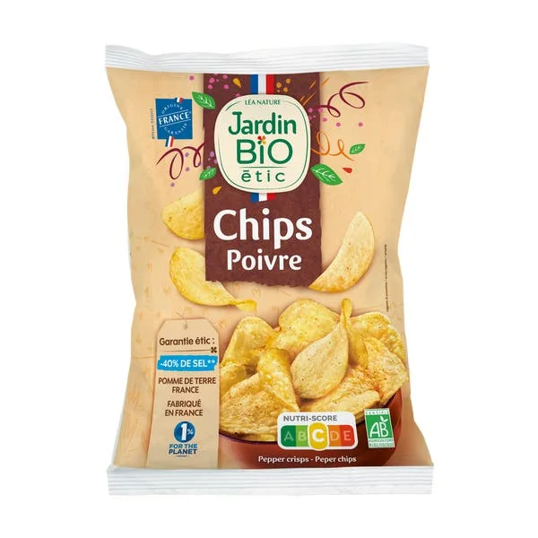 Chips de Pomme de terre poivre