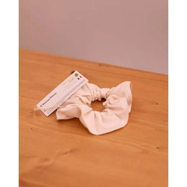 Chouchou élastique sans plastique - Coton Bio