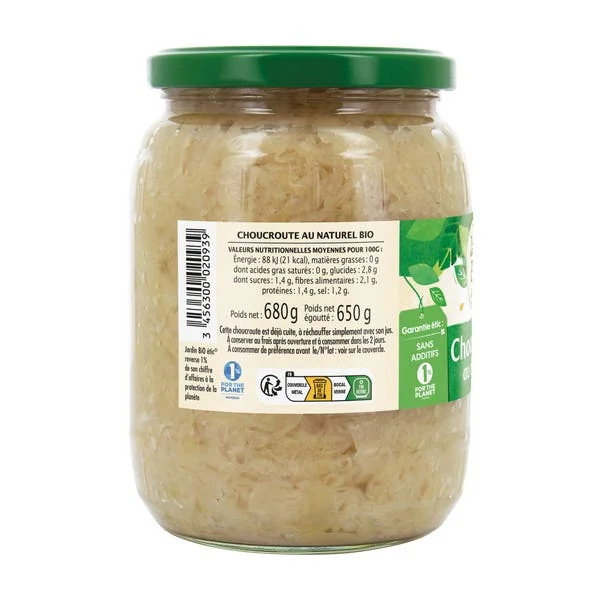 Choucroute au naturel