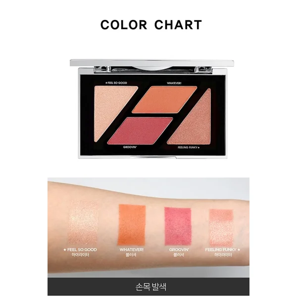 Chunky Funky So Funk Multi Blusher Palette Feel So Good