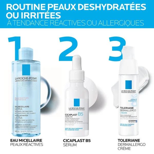 CICAPLAST B5 - Sérum Ultra Réparateur Hydratant Régénérant - Visage - Tous Types de Peaux, 30ml