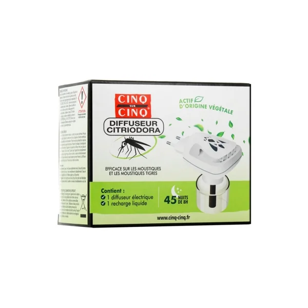 Cinq sur Cinq Diffuseur Citriodora