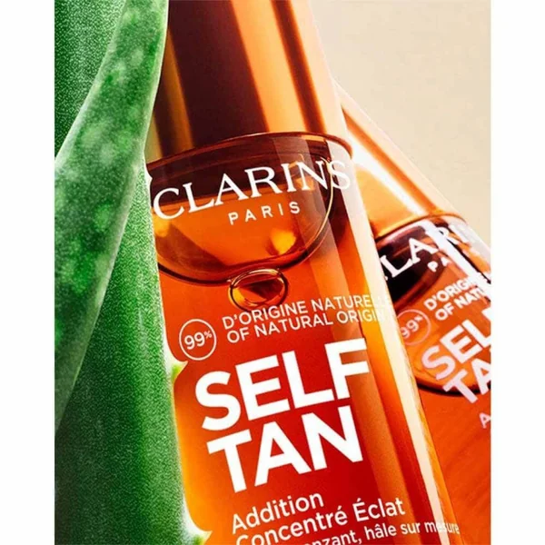 Clarins - Addition Concentré Éclat Visage Auto-Bronzant Visage