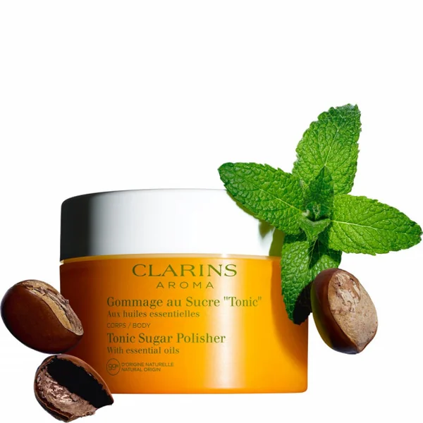 Clarins - Aroma Gommage au Sucre Tonic aux huiles essentielles 99% d’origine naturelle