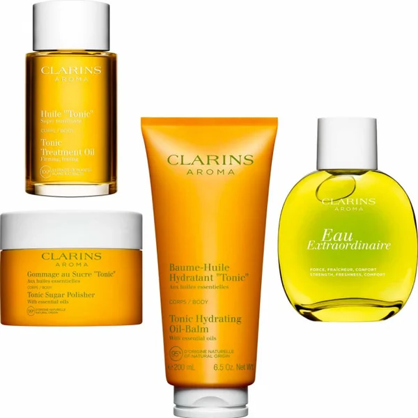 Clarins - Aroma Huile Tonic Super tonifiante 100% Extraits de Plantes