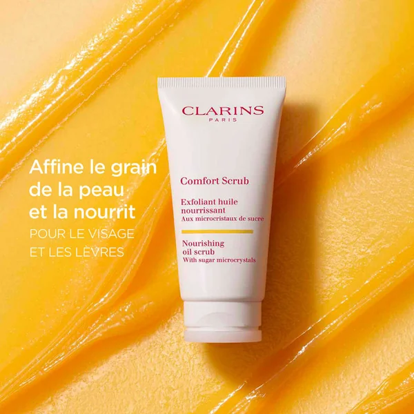 Clarins - Comfort Scrub Exfoliant huile nourrissant aux microcristaux de sucre