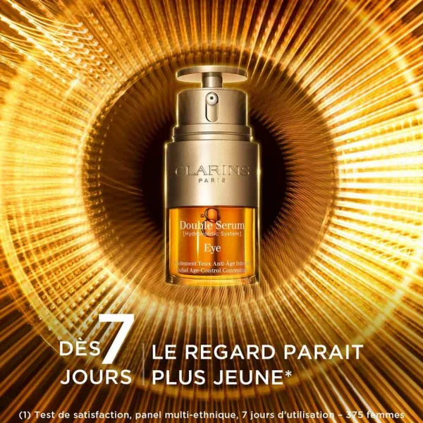 Clarins - Double Serum Eye Traitement Yeux Anti âge Intensif