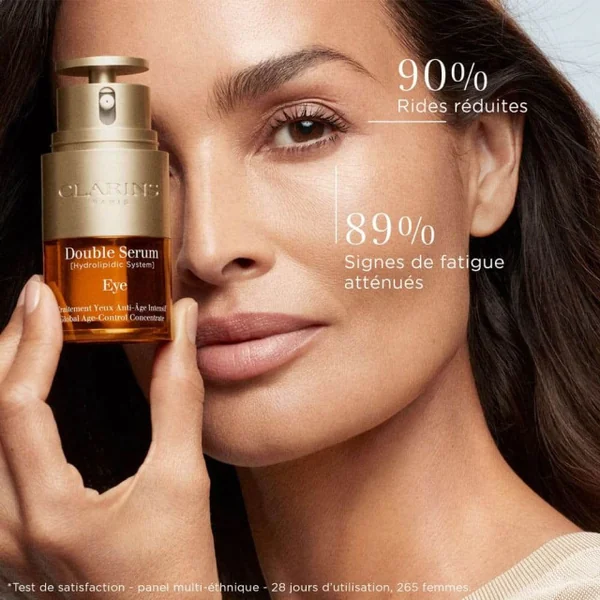 Clarins - Double Serum Eye Traitement Yeux Anti âge Intensif