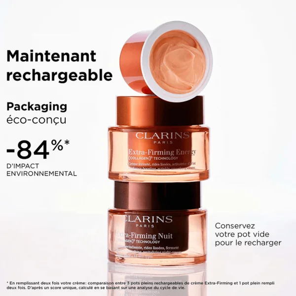 Clarins - Extra-Firming Energy Rechargeable Crème jour anti-âge éclat et fermeté