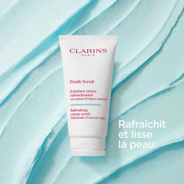 Clarins - Fresh Scrub Exfoliant crème rafraîchissant aux grains naturels