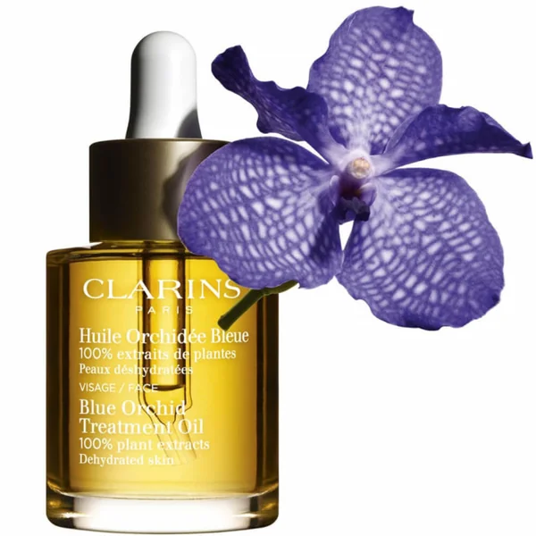 Clarins - Huile Orchidée Bleue Peaux désydratées