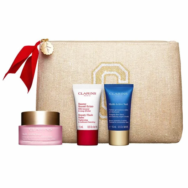 Clarins - Multi-Active Coffret Mes essentiels premières rides et éclat