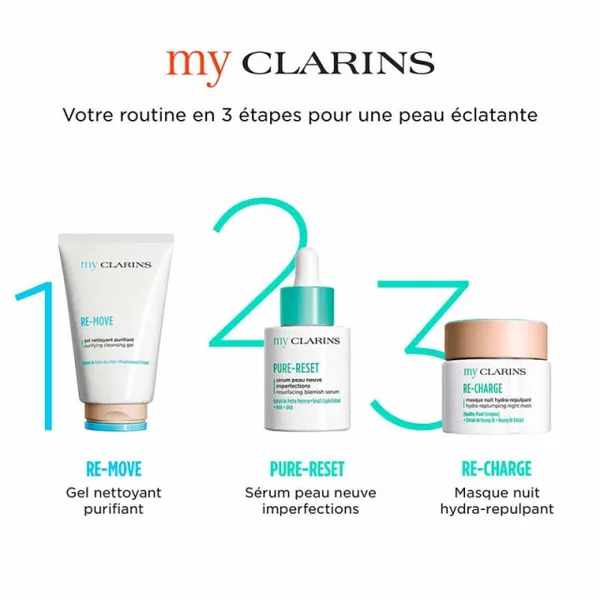 Clarins - RE-CHARGE Masque nuit hydra-repulpant - Toutes Peaux