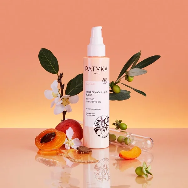 CLEAN - Huile Démaquillante Éclair Bio - Visage et Yeux - Tous Types de Peaux, 150ml