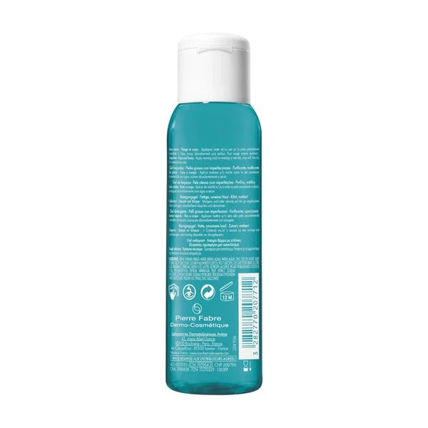 CLEANANCE - Gel Nettoyant Purifiant - Visage et Dos - Peaux Grasses à Imperfections, 100ml
