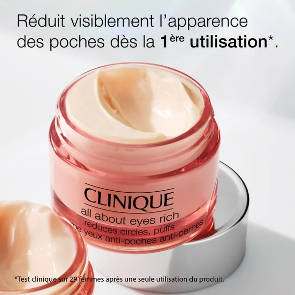 Clinique - All About Eyes™ Rich Baume Yeux Anti-poches Anti-cernes