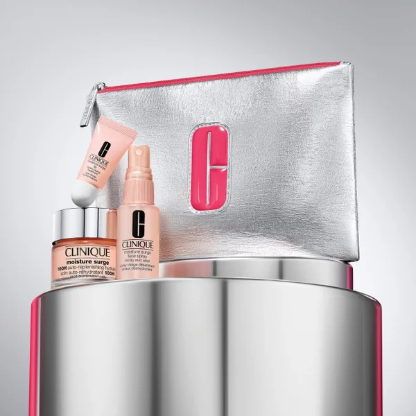 Clinique - Moisture Surge Megastars Coffret soins hydratants et trousse