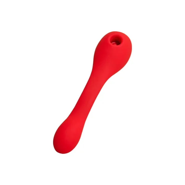 COCO DE NOËL - Vibromasseur Stimulateur Clitoridien et Vaginal Rouge et sa Pochette de Voyage Offerte