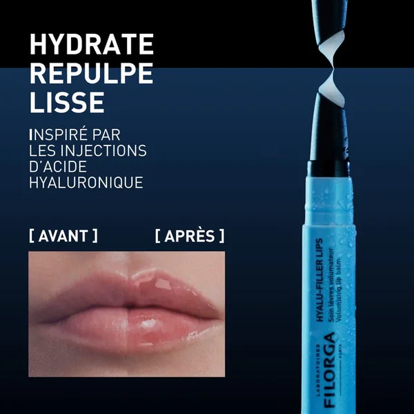 COFFRET HYALU FILLER - Sérum Hydratant Repulpant 30ml + Soin Lèvres Volumateur 4g Offert