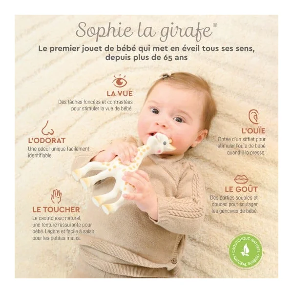 Coffret Jouet Sophie La Girafe So'Pure - Dès La Naissance, 1 Jouet