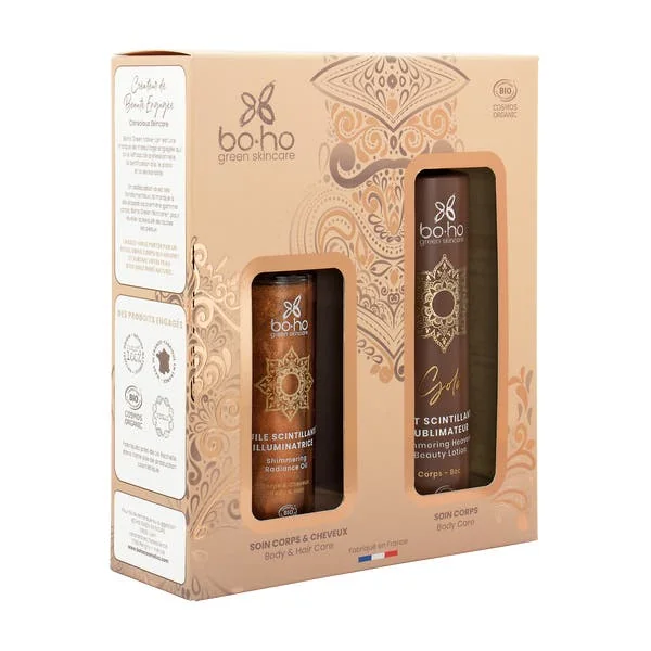 Coffret Lait et Huile Gold