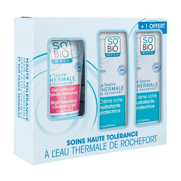 Coffret routine hydratante à l’Eau thermale de Rochefort