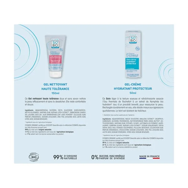 Coffret routine hydratante à l’Eau thermale de Rochefort