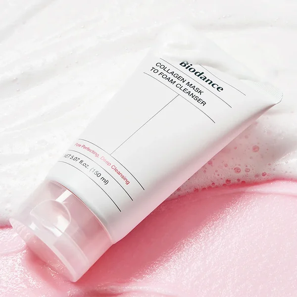 Collagen Mask To Foam Cleanser