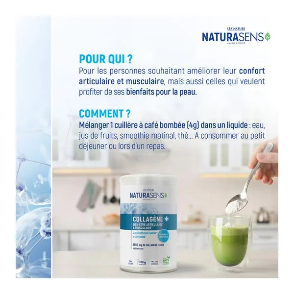 Collagène Magnesium articulaire musculaire -