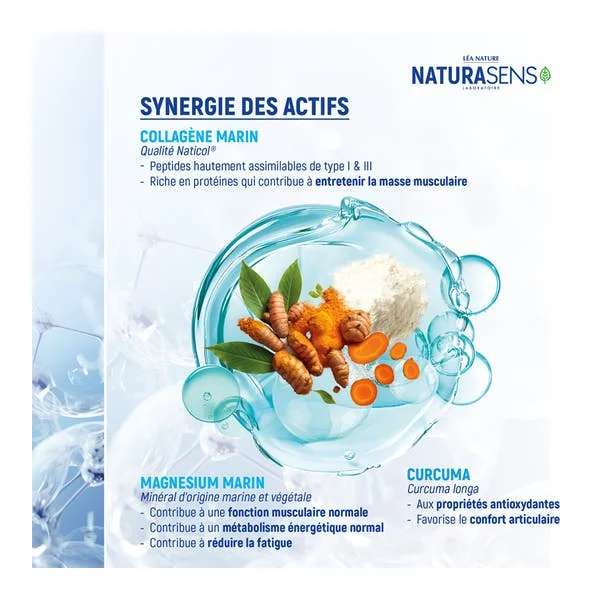 Collagène Magnesium articulaire musculaire -