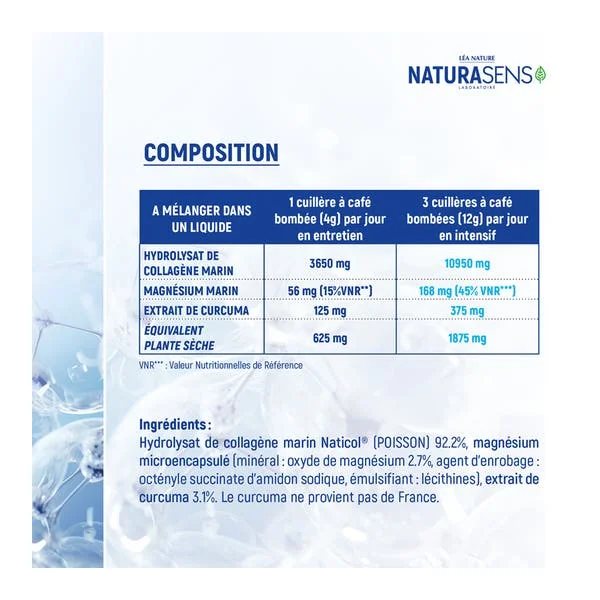 Collagène Magnesium articulaire musculaire -