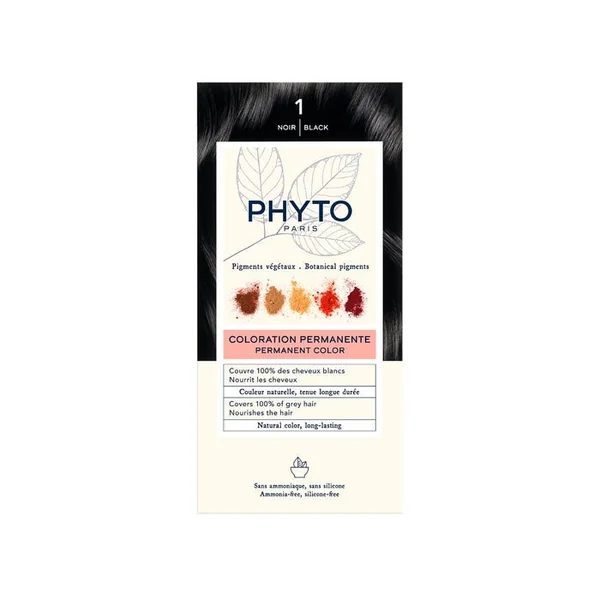 COLORATION - 1.0 - Noir Coloration Permanente, 112ml