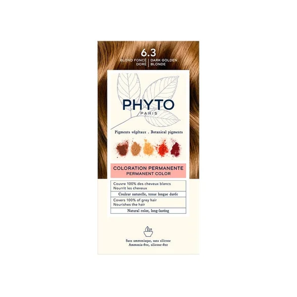 COLORATION - 6.3 Blond Foncé Doré Coloration Permanente, 112ml