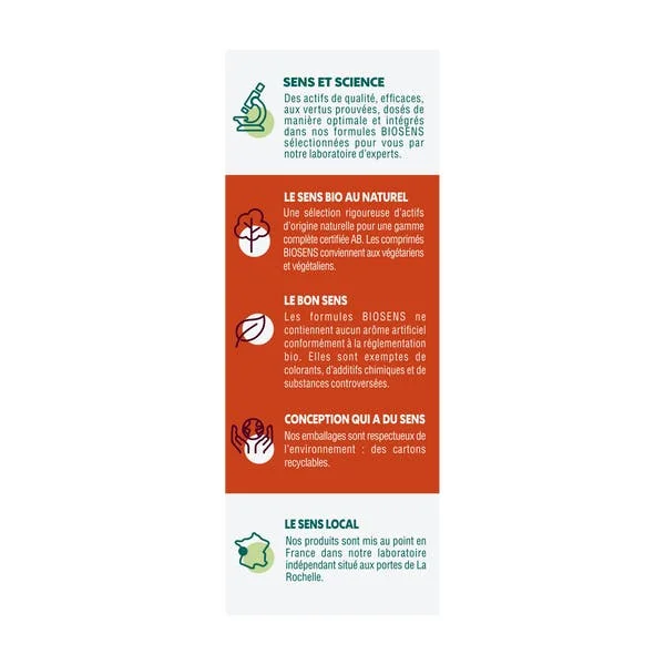 Comprimés vitamine C et Ginseng de Sibérie Acérola