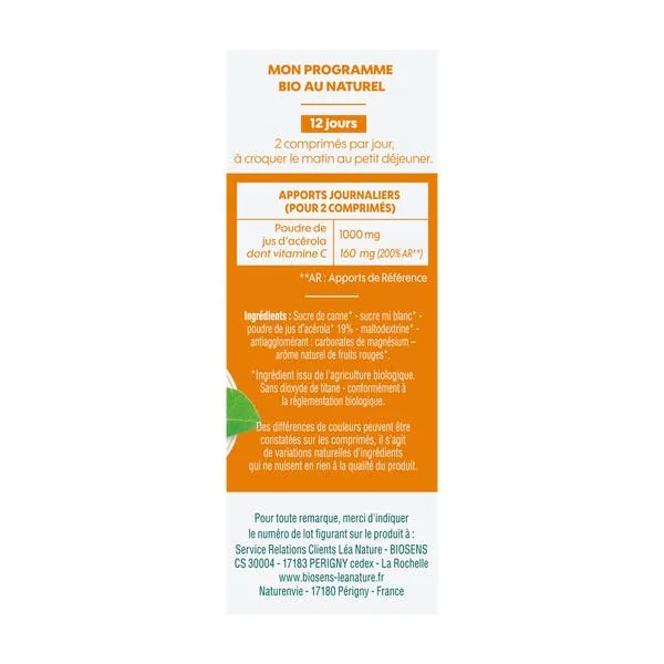 Comprimés à croquer Vitamine C Bio - bio